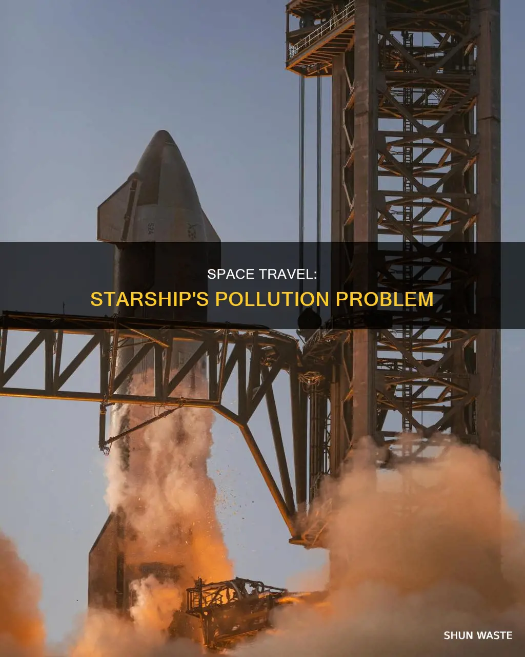 how much pollution does starship produce