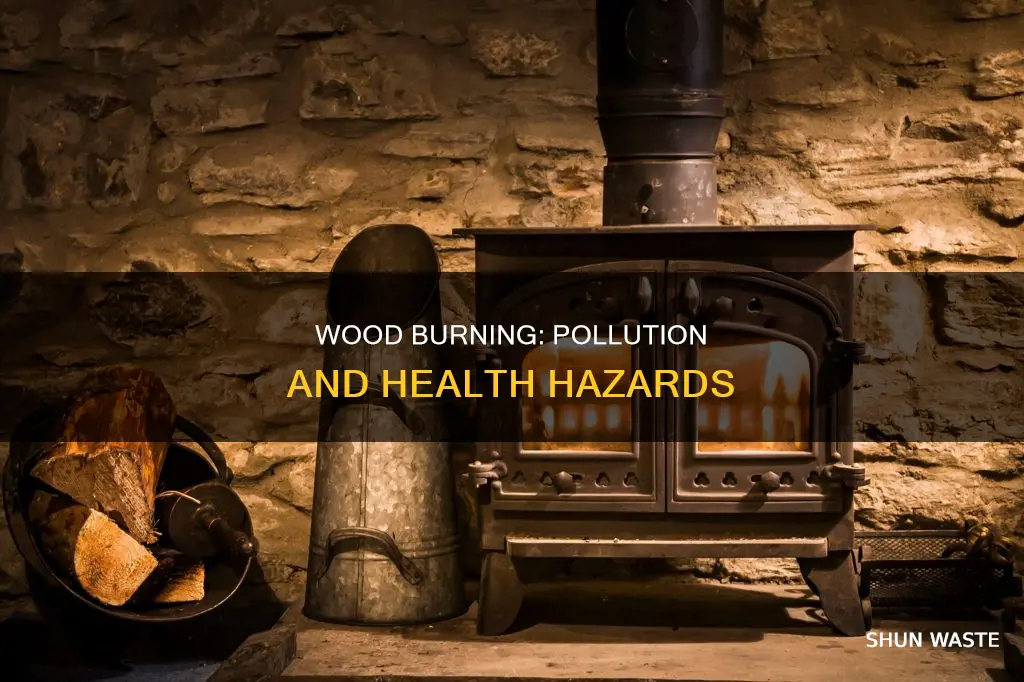 how much pollution does wood create