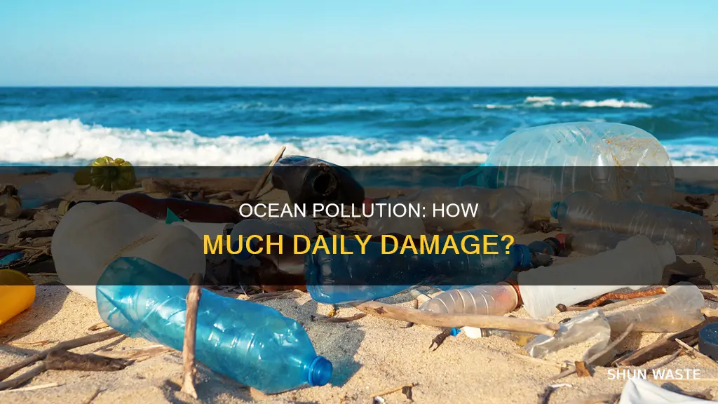 how much pollution enters the ocean each day