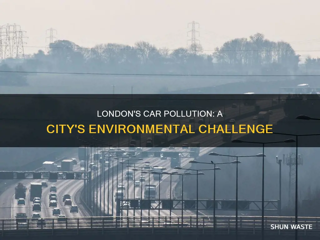 how much pollution is caused by cars in london