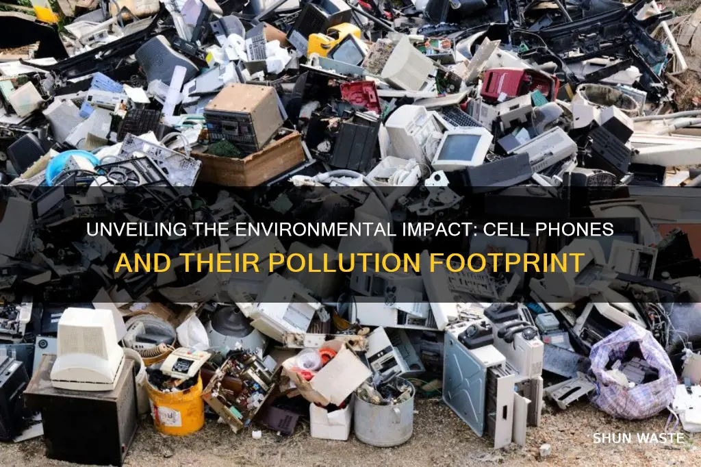 how much pollution is caused by cell phones