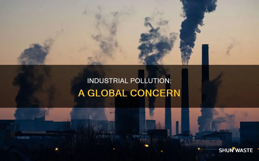 how much pollution is caused by industry