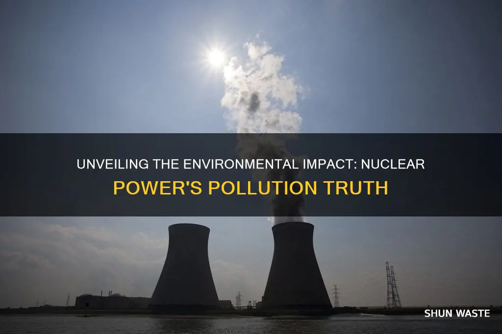 how much pollution is caused by nuclear power plants