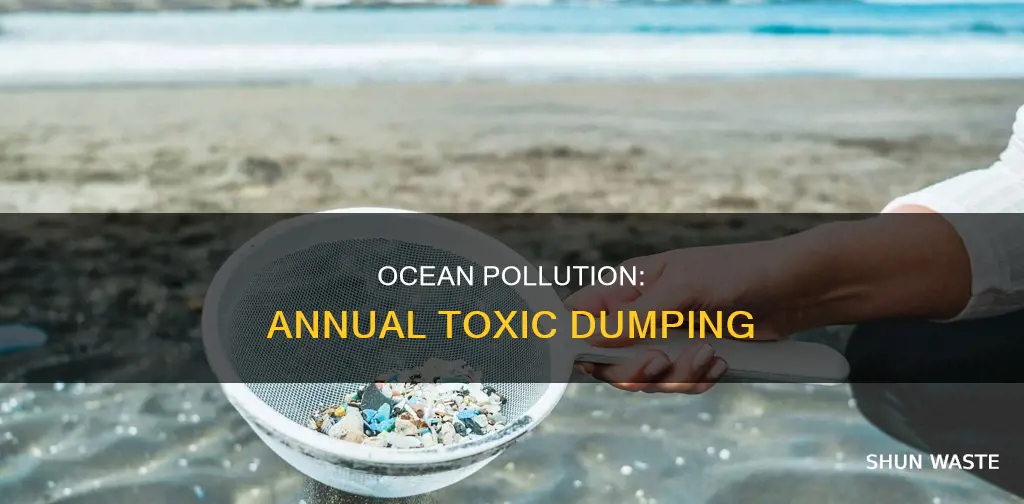 how much pollution is found in the ocean yearly