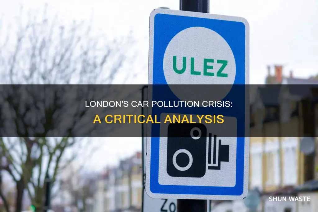 how much pollution is generated only by cars in london