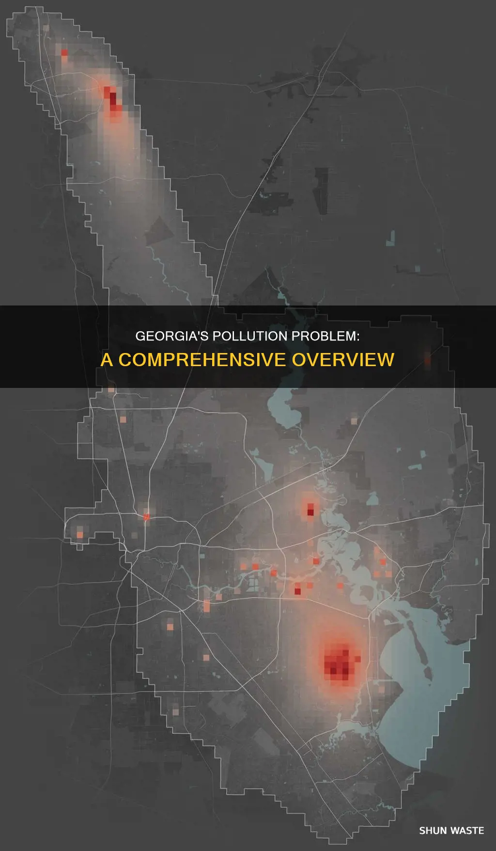 how much pollution is in georgia