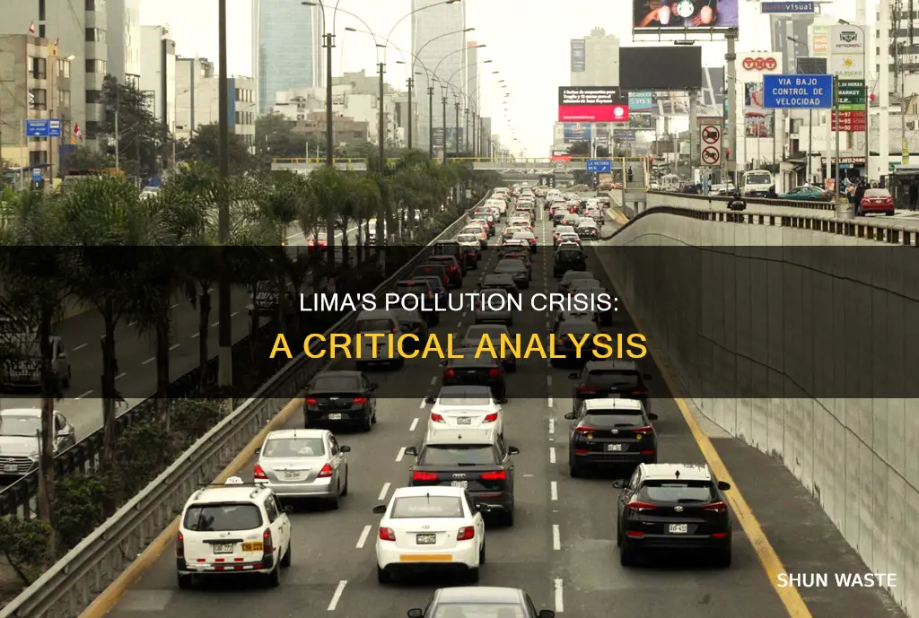 how much pollution is in lima