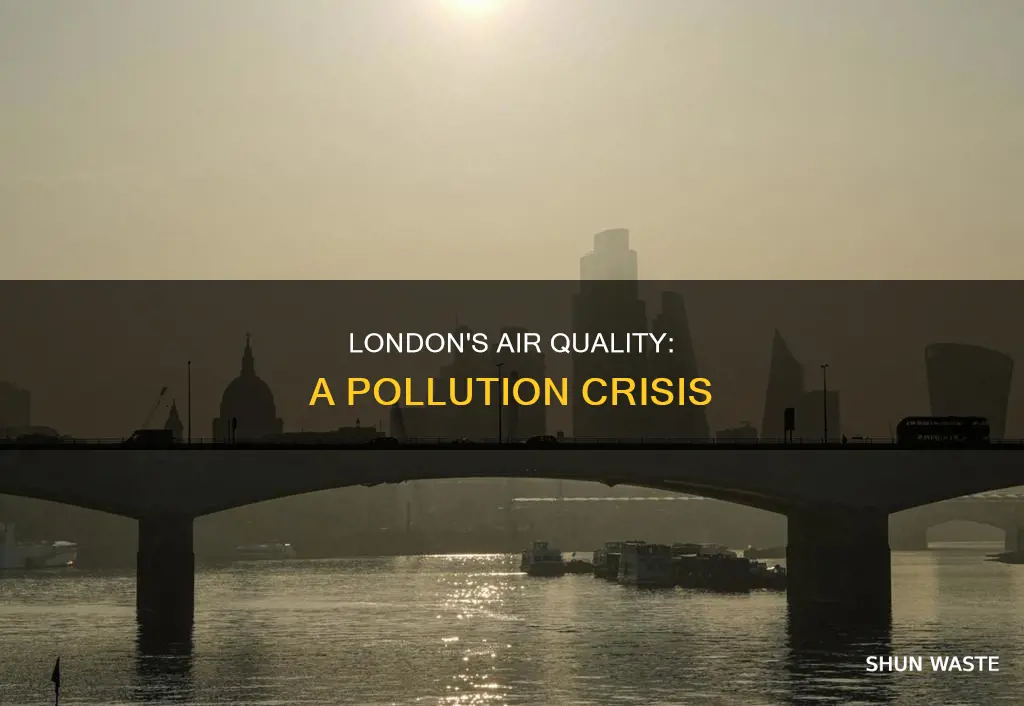 how much pollution is in the air in london