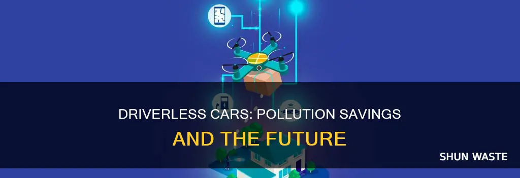 how much pollution will be saved from driverless cars