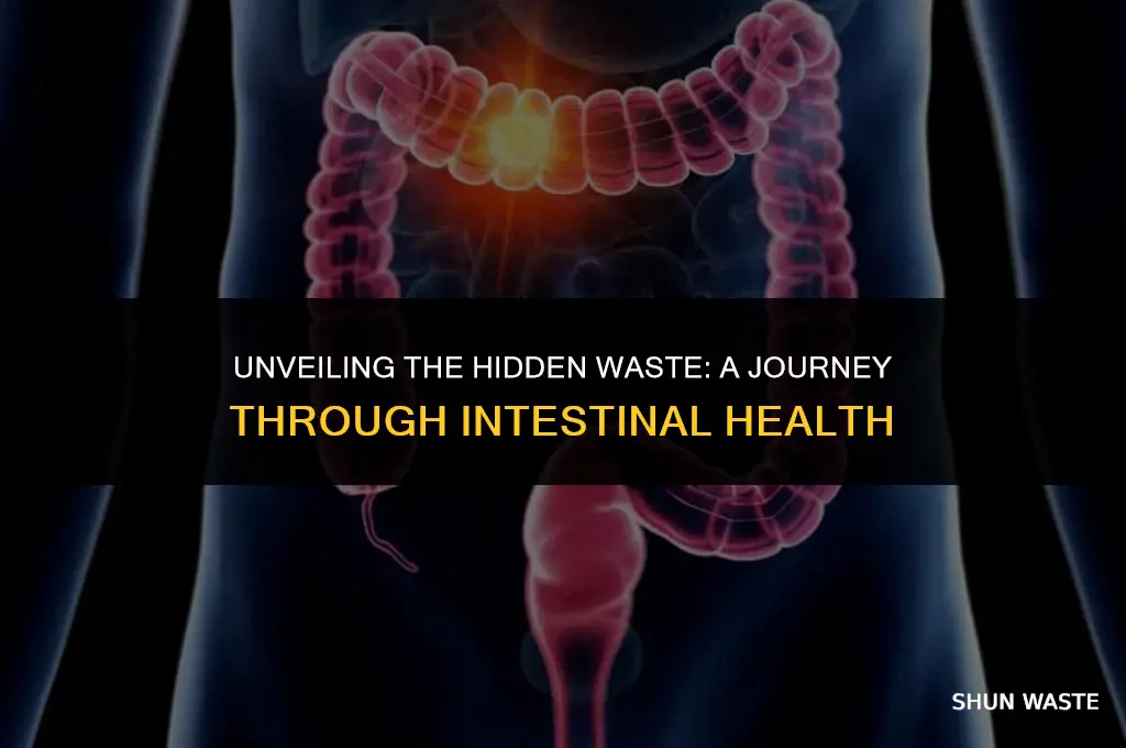 how much waste in intestines