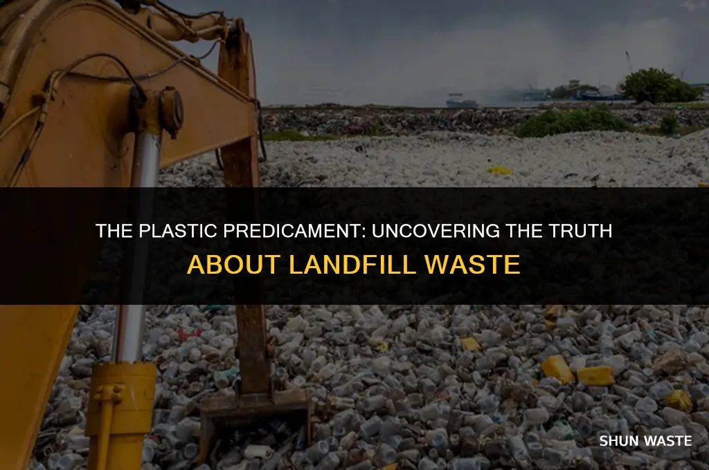 how much waste in landfills is plastic