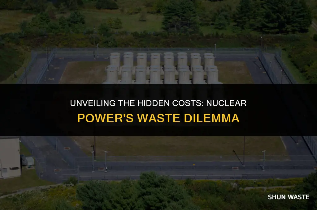 how much waste is created by nuclear power plants