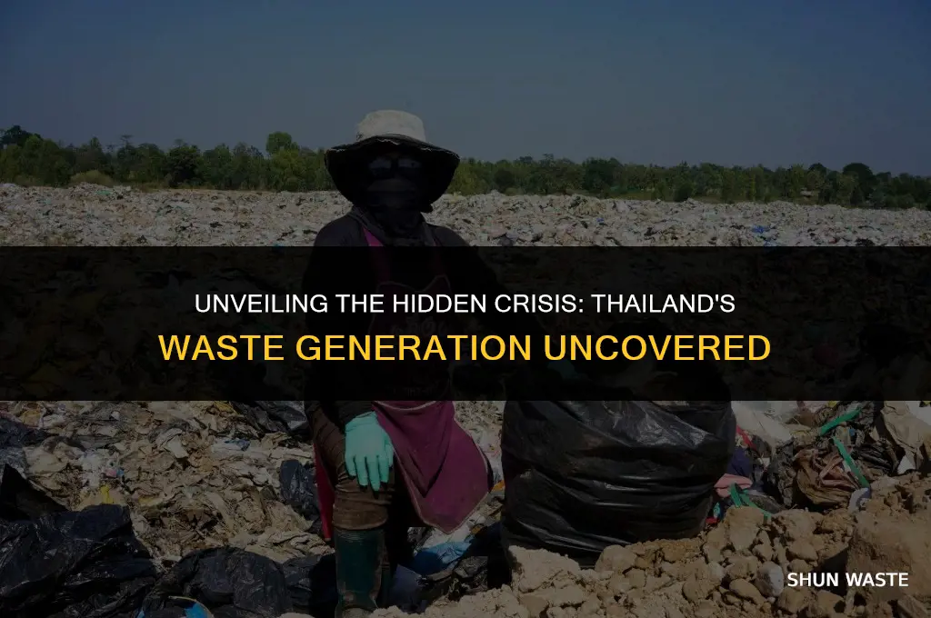 how much waste is created by people in thailand