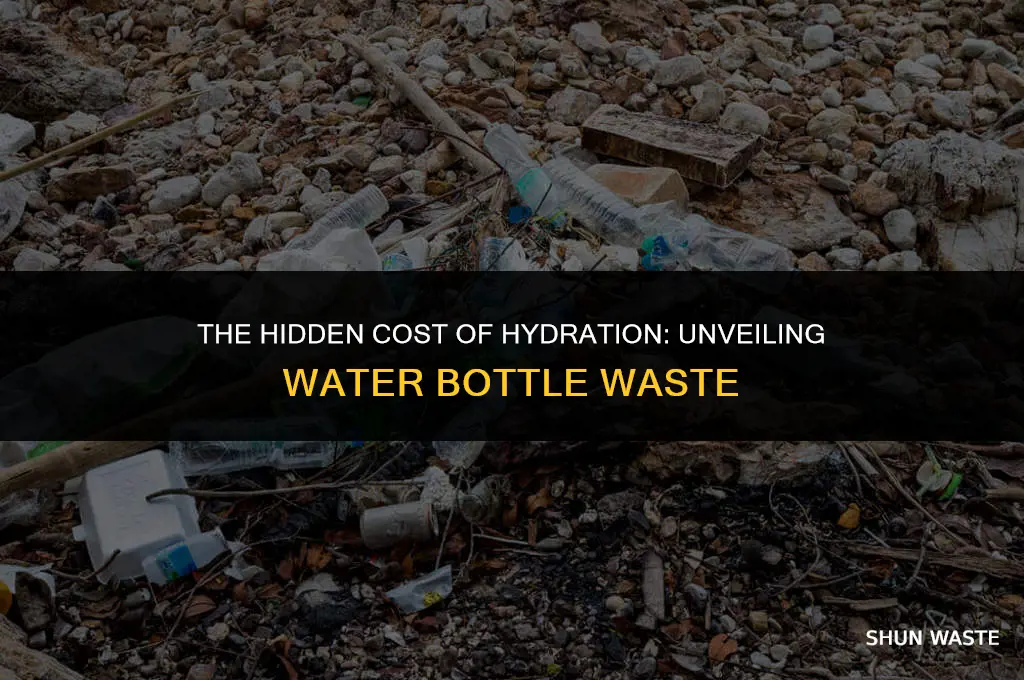 how much waste is created by water bottles
