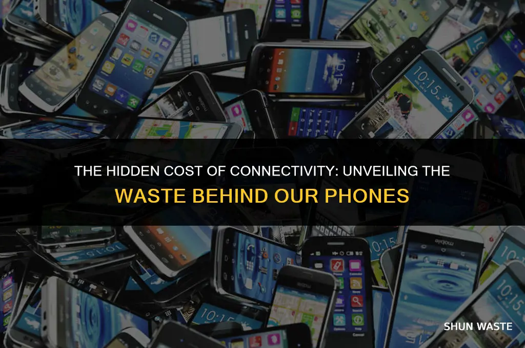 how much waste is created per phone