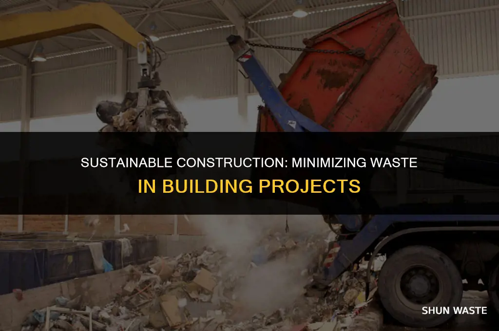how much waste is developed in construction