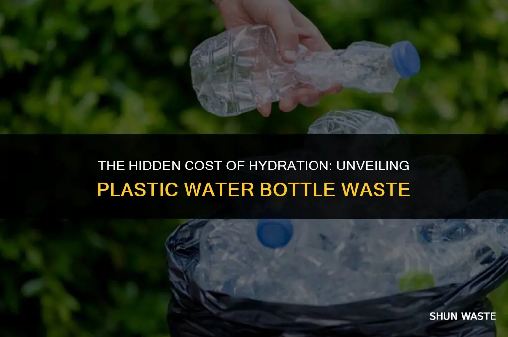 how much waste is from plastic water bottles