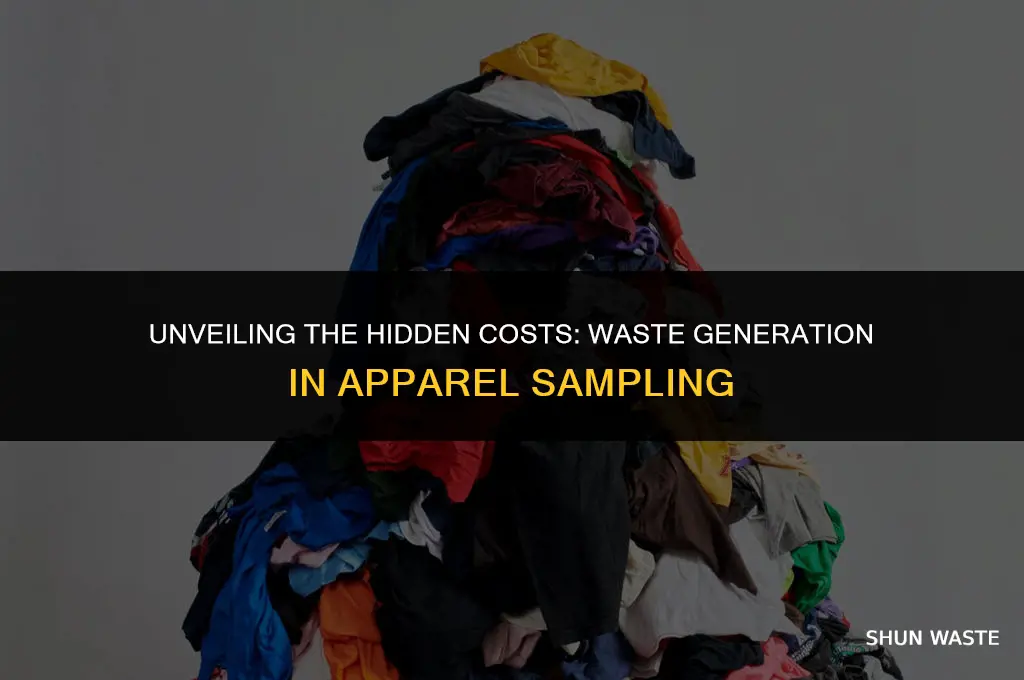 how much waste is generated at apparel sampling stage