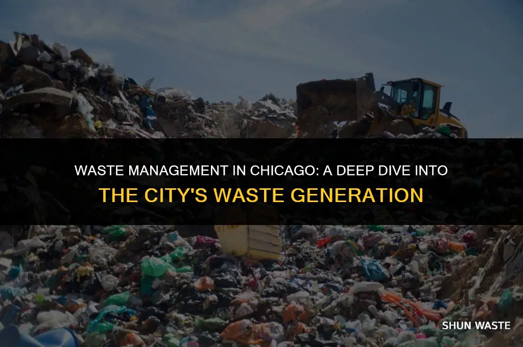 how much waste is generated in chicago