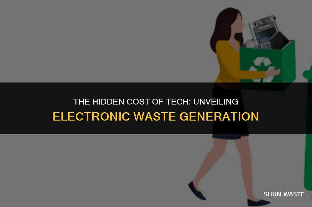 how much waste is generated making elctronics