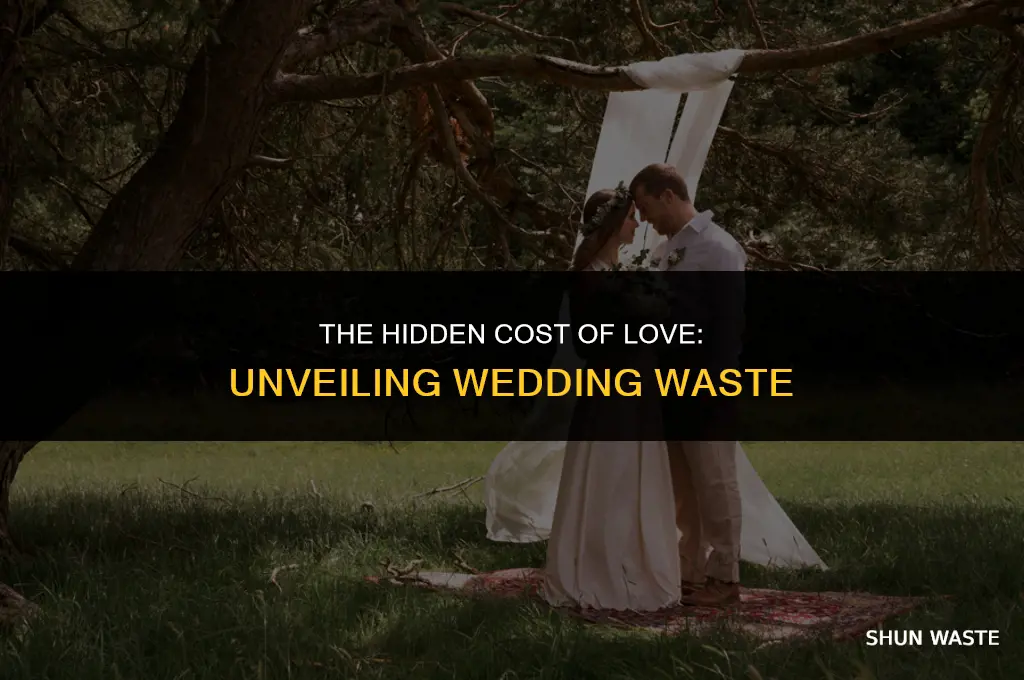 how much waste is in a wedding