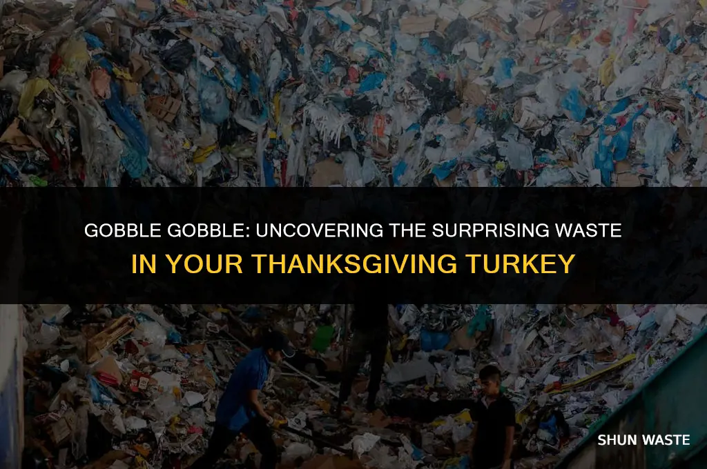 how much waste is in a whole turkey