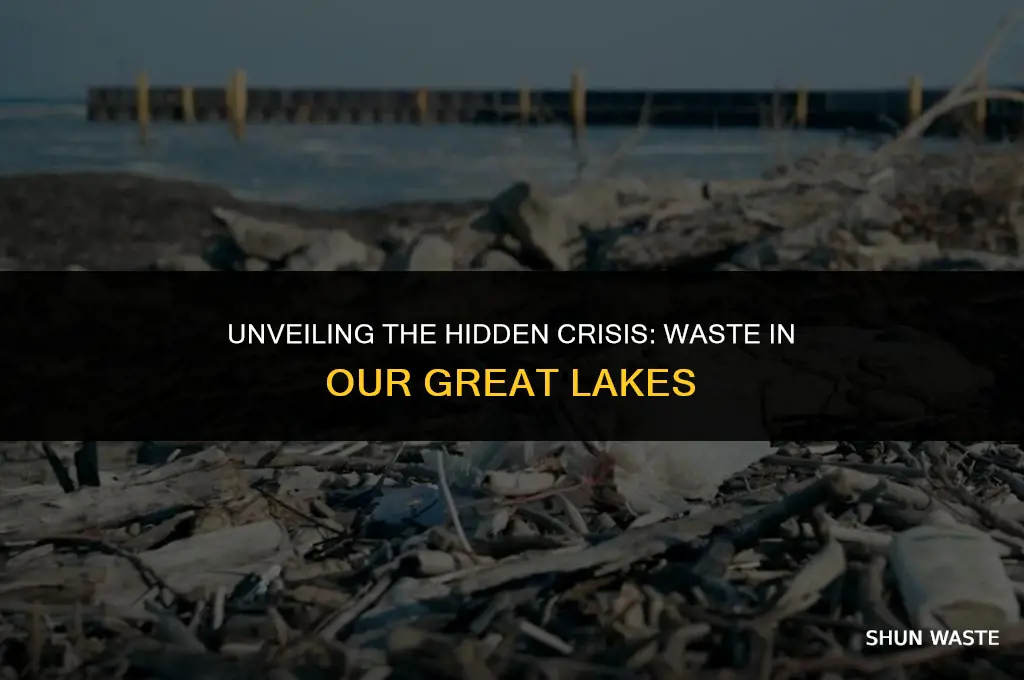 how much waste is in our great lakes