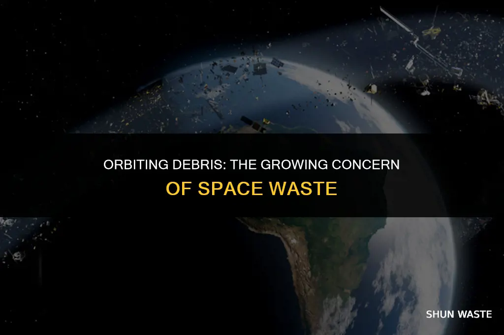 how much waste is in space