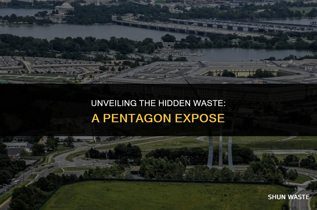 how much waste is in the pentagon