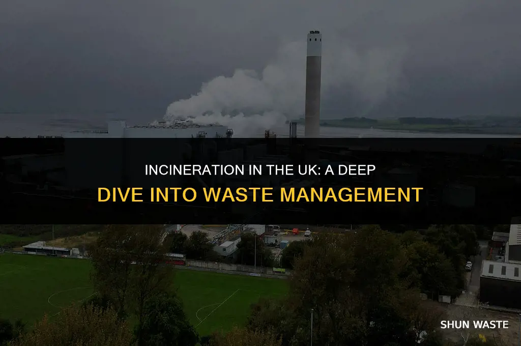 how much waste is incinerated in the uk