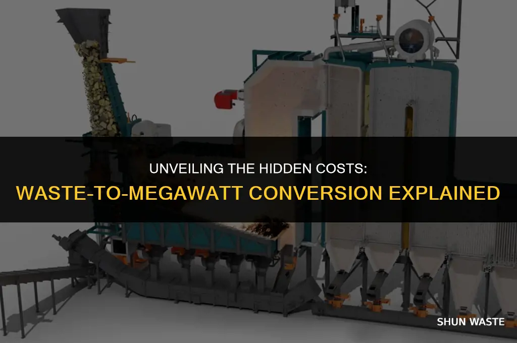 how much waste is needed for megawatts