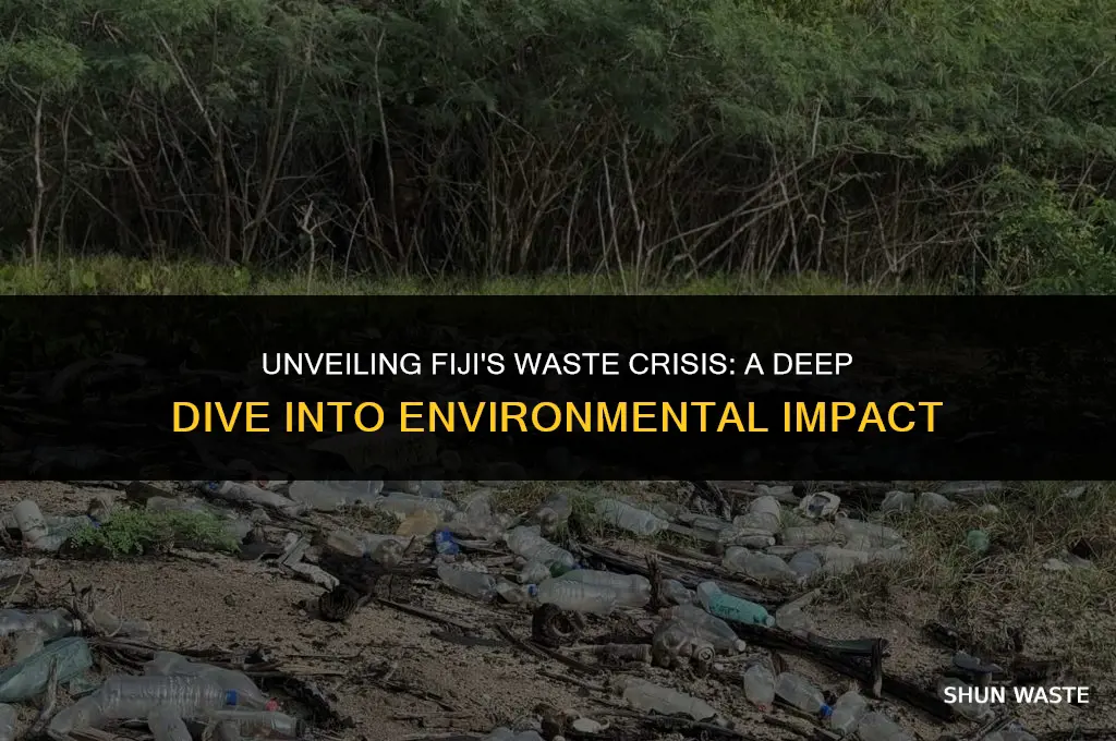 how much waste is produce by fiji