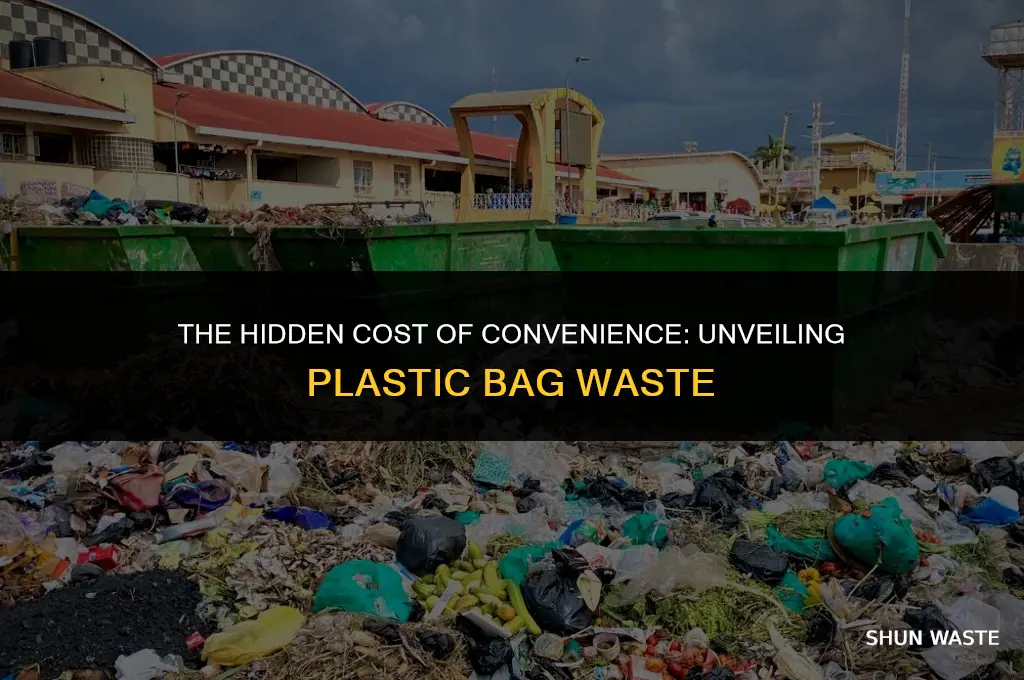 how much waste is produced by a plastic bag