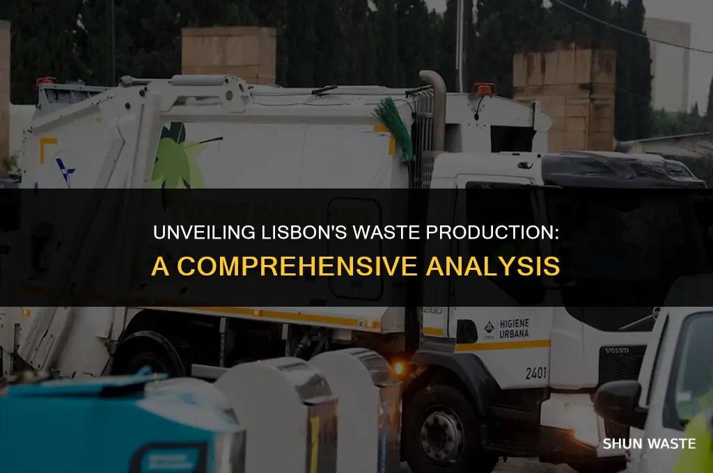 how much waste is produced by lisbon