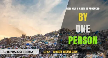 The Hidden Impact: Unveiling the Waste Produced by a Single Individual