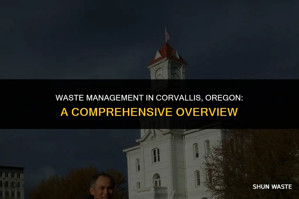 how much waste is produced in corvallis oregon