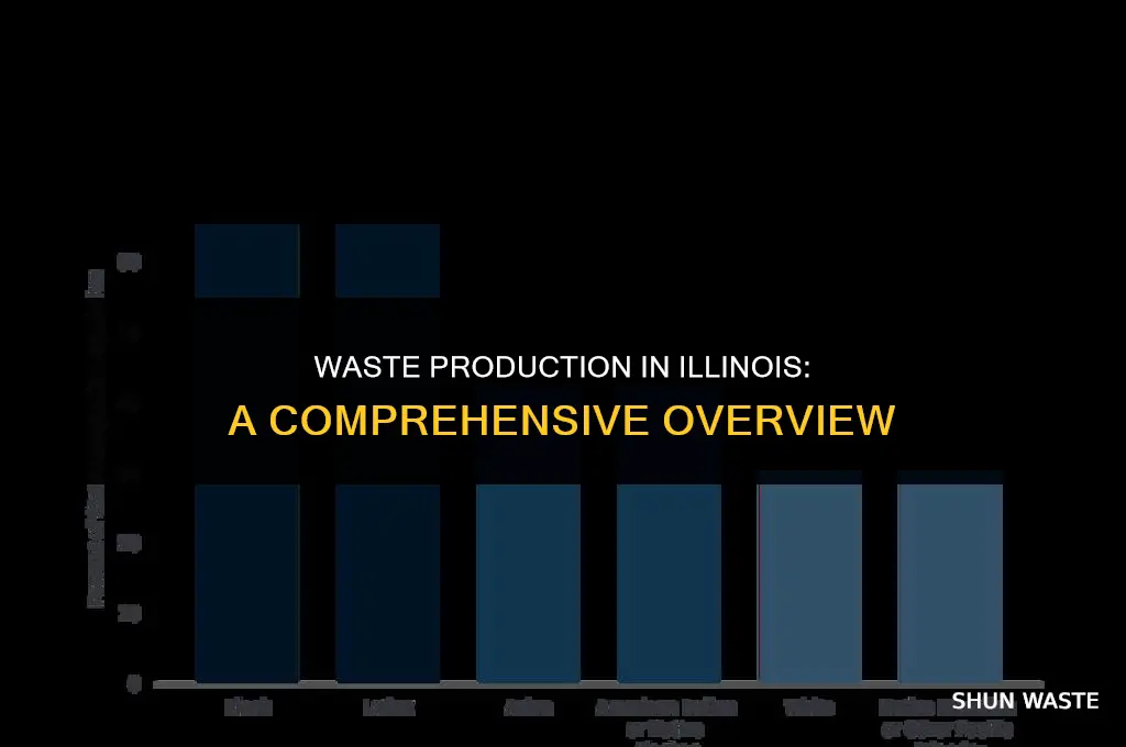 how much waste is produced in illinois