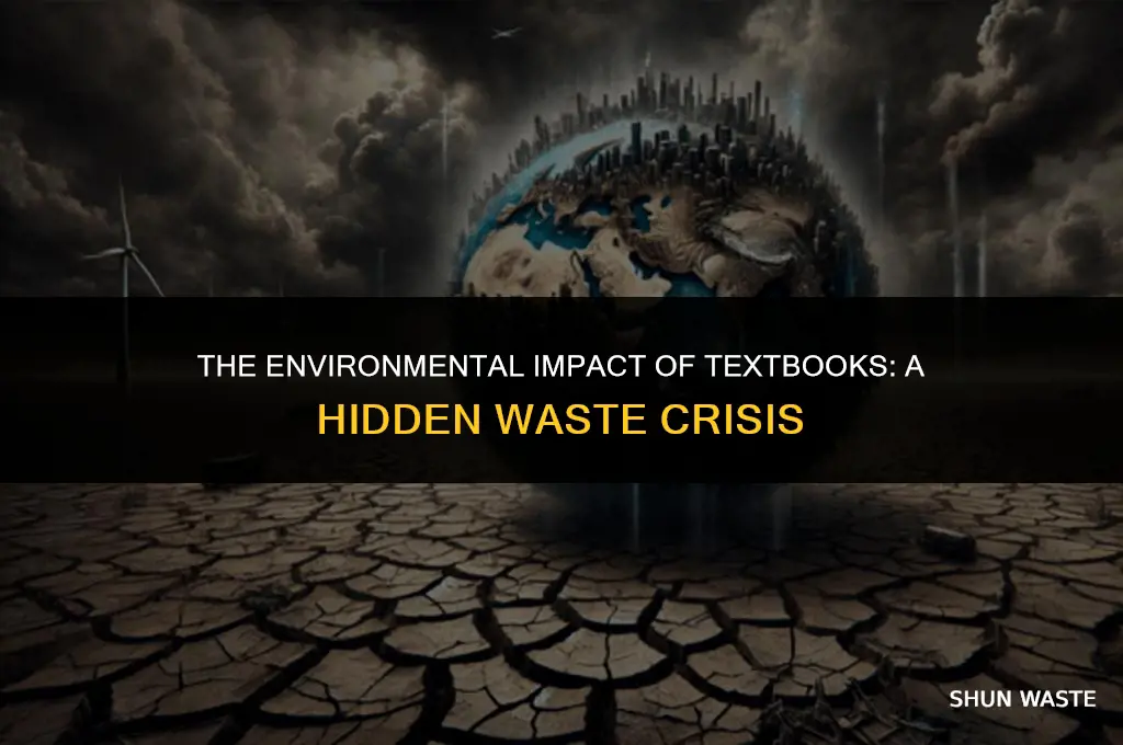 how much waste is textbooks responsible for