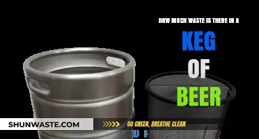 Unveiling the Surprising Amount of Waste in a Keg of Beer