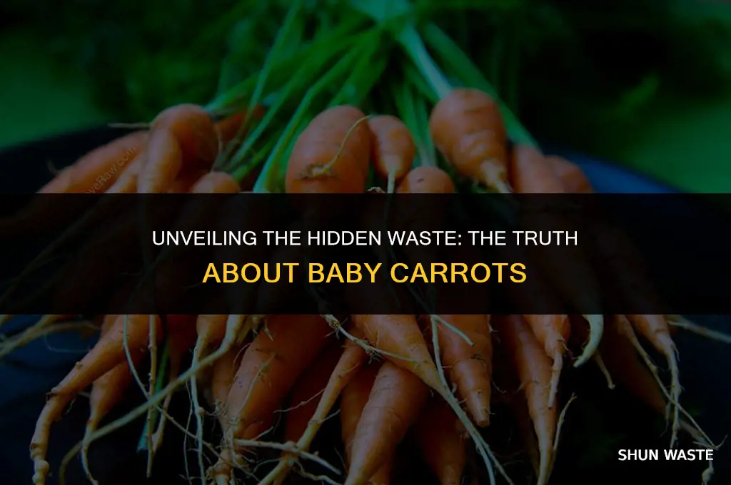 how much waste is there with baby carrots