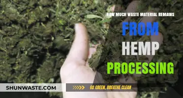 Sustainable Hemp Processing: Minimizing Waste for a Greener Future