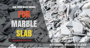 Sustainable Elegance: Calculating Waste for Your Marble Slab Project