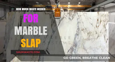 Sustainable Elegance: Calculating Waste for Your Marble Slab Project