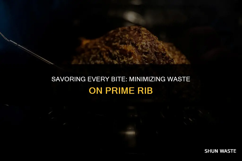 how much waste on prime rib