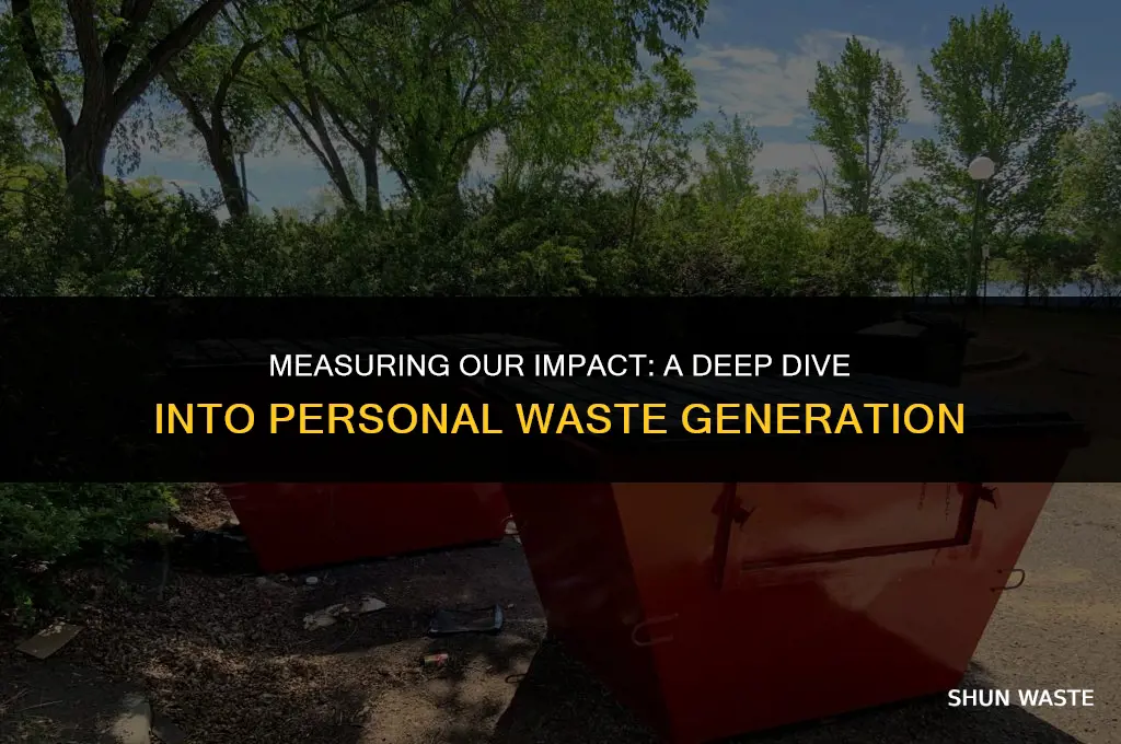 how much waste per person