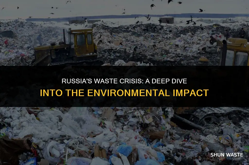 how much waste russia