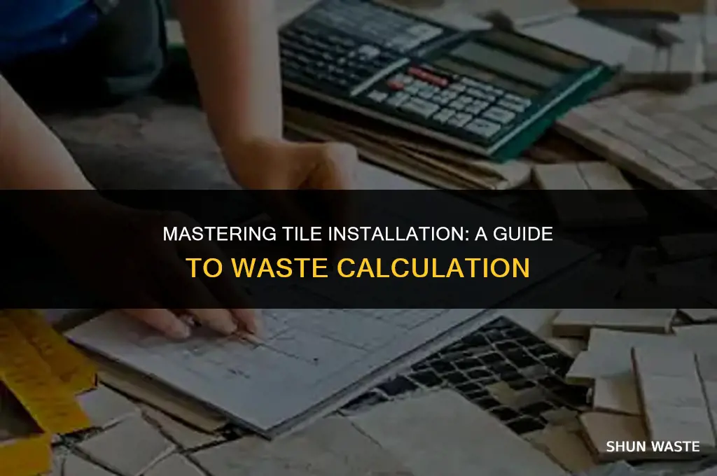 how much waste should i calculate for tile