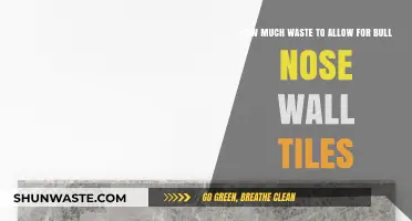Bullnose Wall Tiles: Calculating Waste for a Flawless Finish