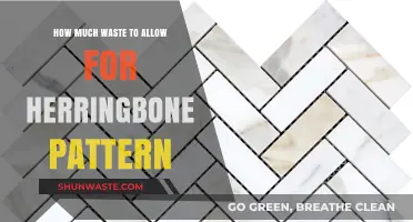Precision in Pattern: Calculating Waste for Herringbone Designs