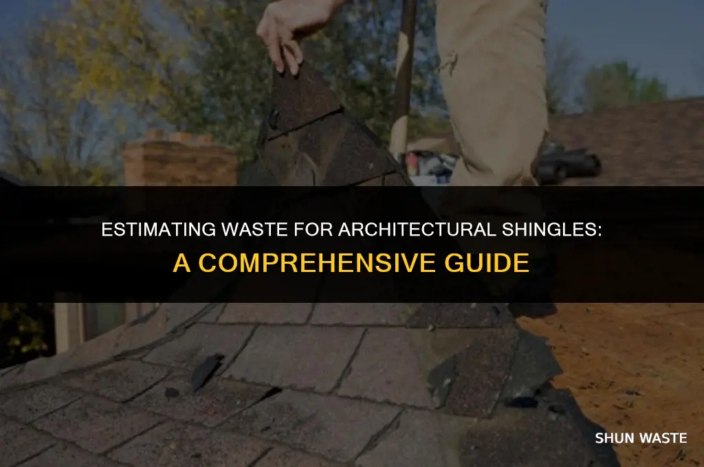 how much waste to calculate for architectural shingles